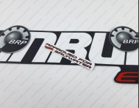 Evinrude 25HP E-tec 2011-2014 Graphite Cowl Outboard Decal Kit